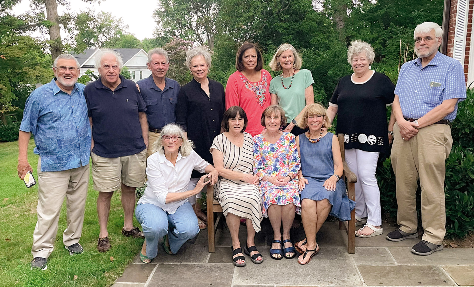 Image of various alums from 1968-1971