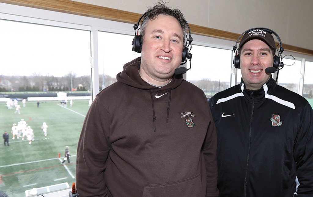 Photo of Mike and Mike, sportscasters.