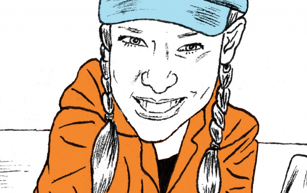 Illustration of Julie Esdale ’09 PhD