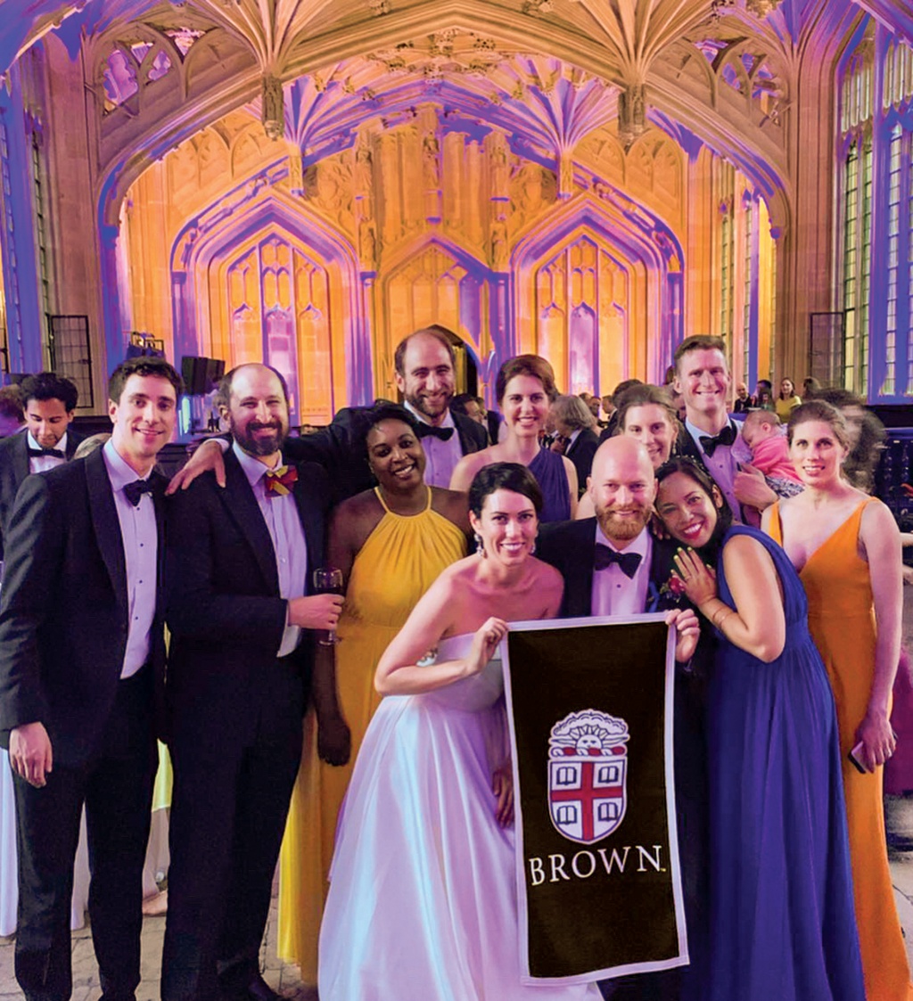 Photo of wedding of Brooke Stevens ’03