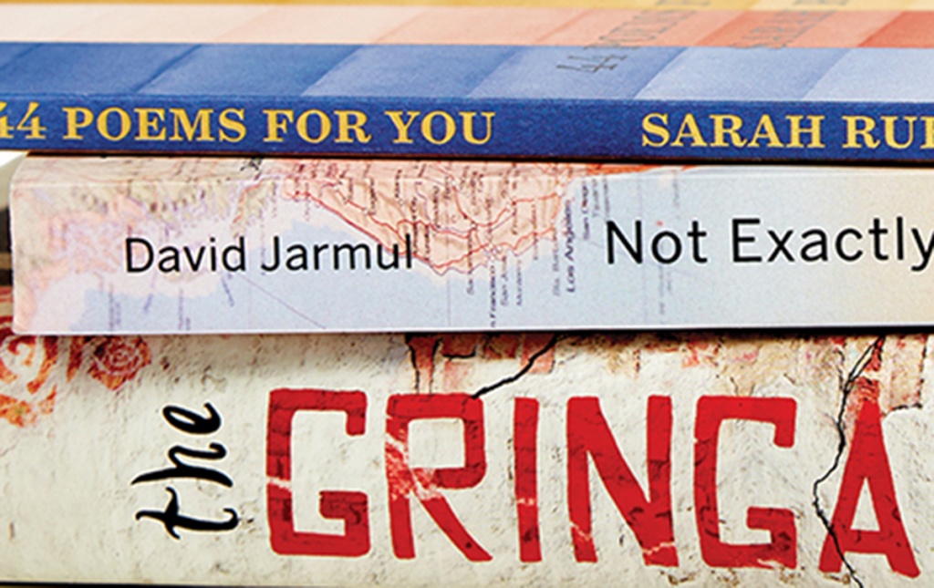 Books by Sarah Ruhl, David Jarmul, and Andrew Altschul