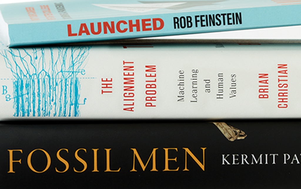 Books by Kermit Pattison ’90, Brian Christian ’06, and Rob Reinstein ’81