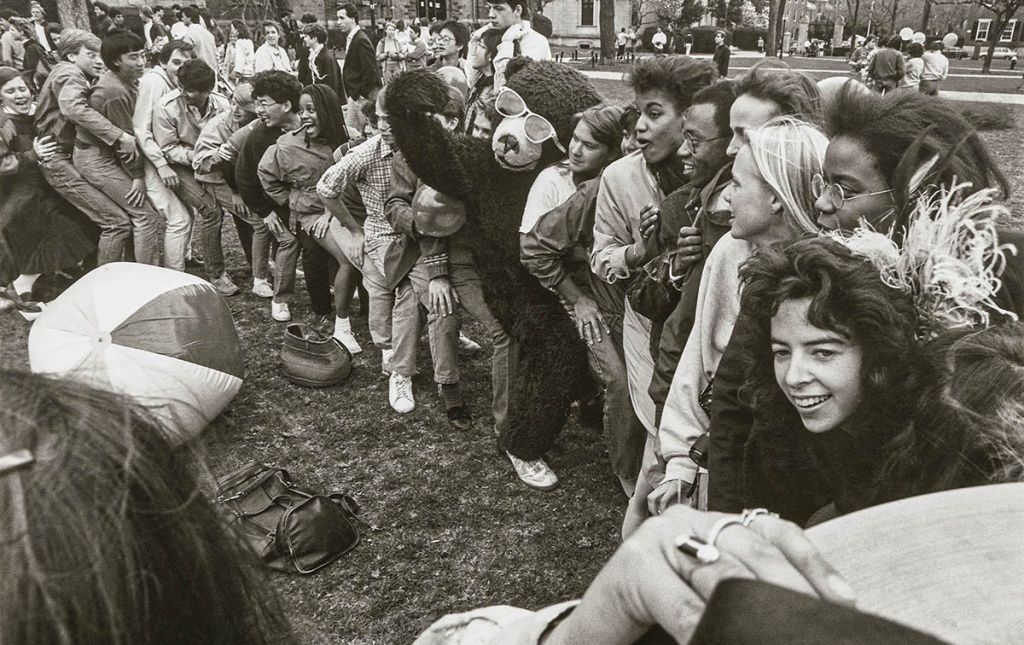 Image of spring weekend in 1986