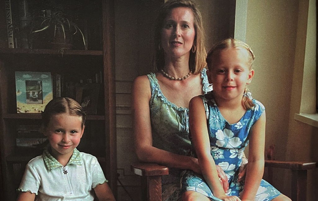 portrait of Judy Bram Murphy and her daughters