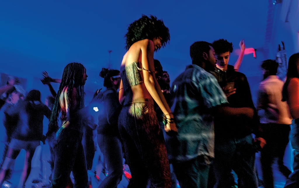 Image of dancers at Funk Night at Brown University