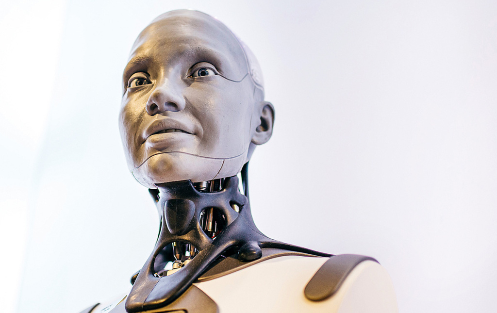 Ameca robotic humanoid