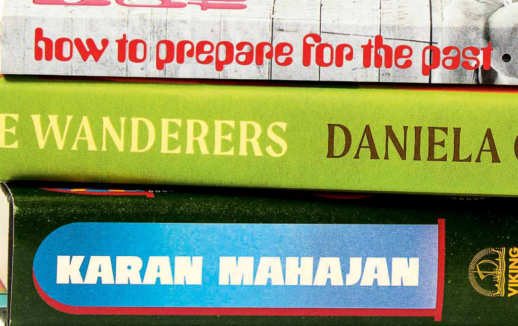 Book spines