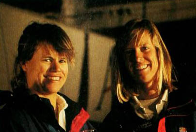 Hannah Swett and Melissa Purdy