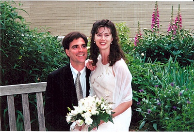 Photo of Randy Pausch and his wife.