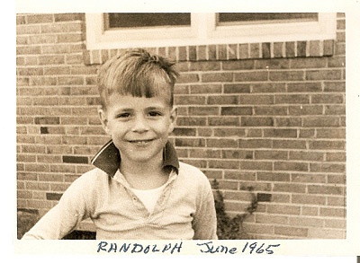 Photo of young Randy Pausch from 1965.