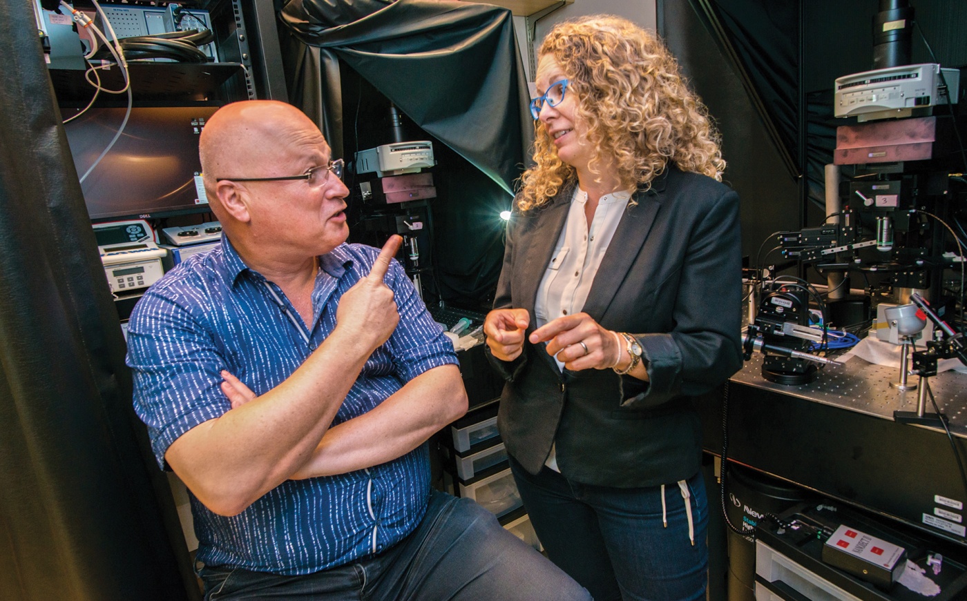 Portrait of Gilad Barnea and Karla Kaun