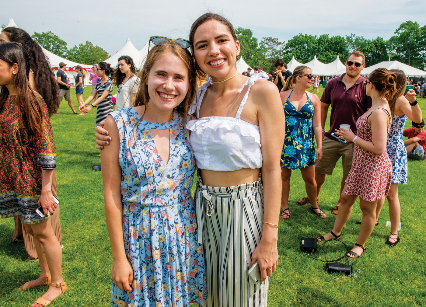 Photo of two gals at Field Day
