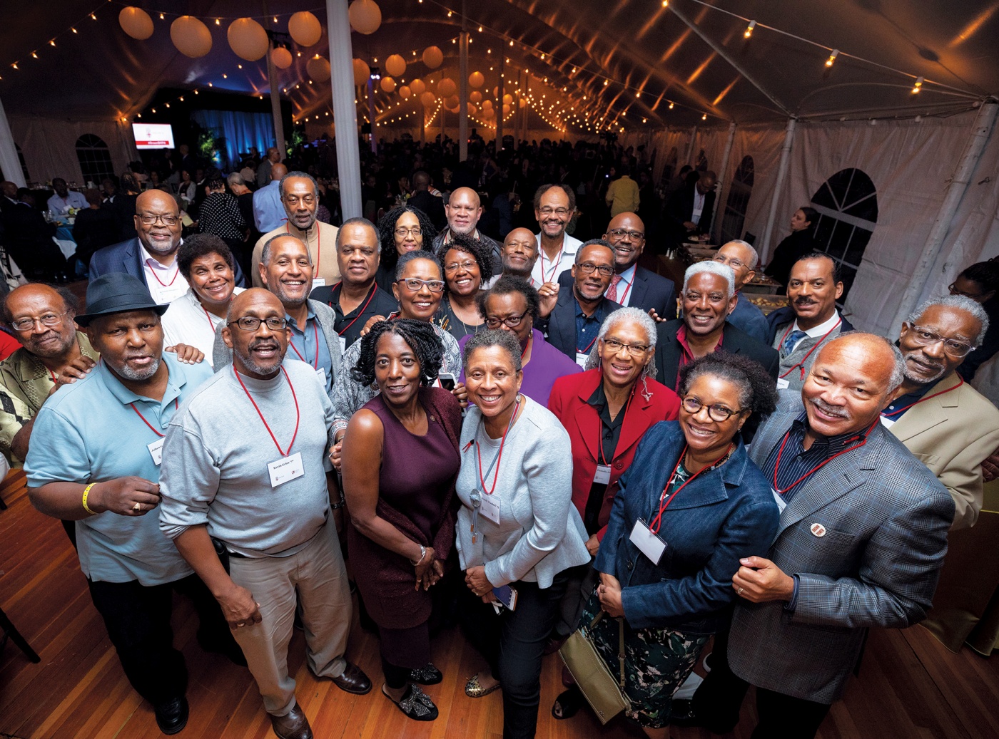 Black Alumni Reunion group photo.