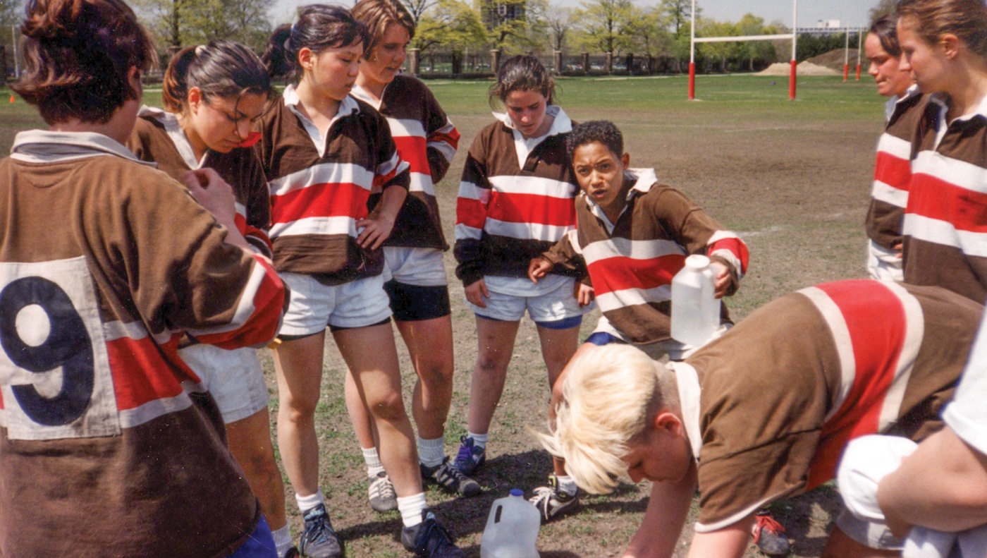 Angel Brunner: playing rugby at Brown