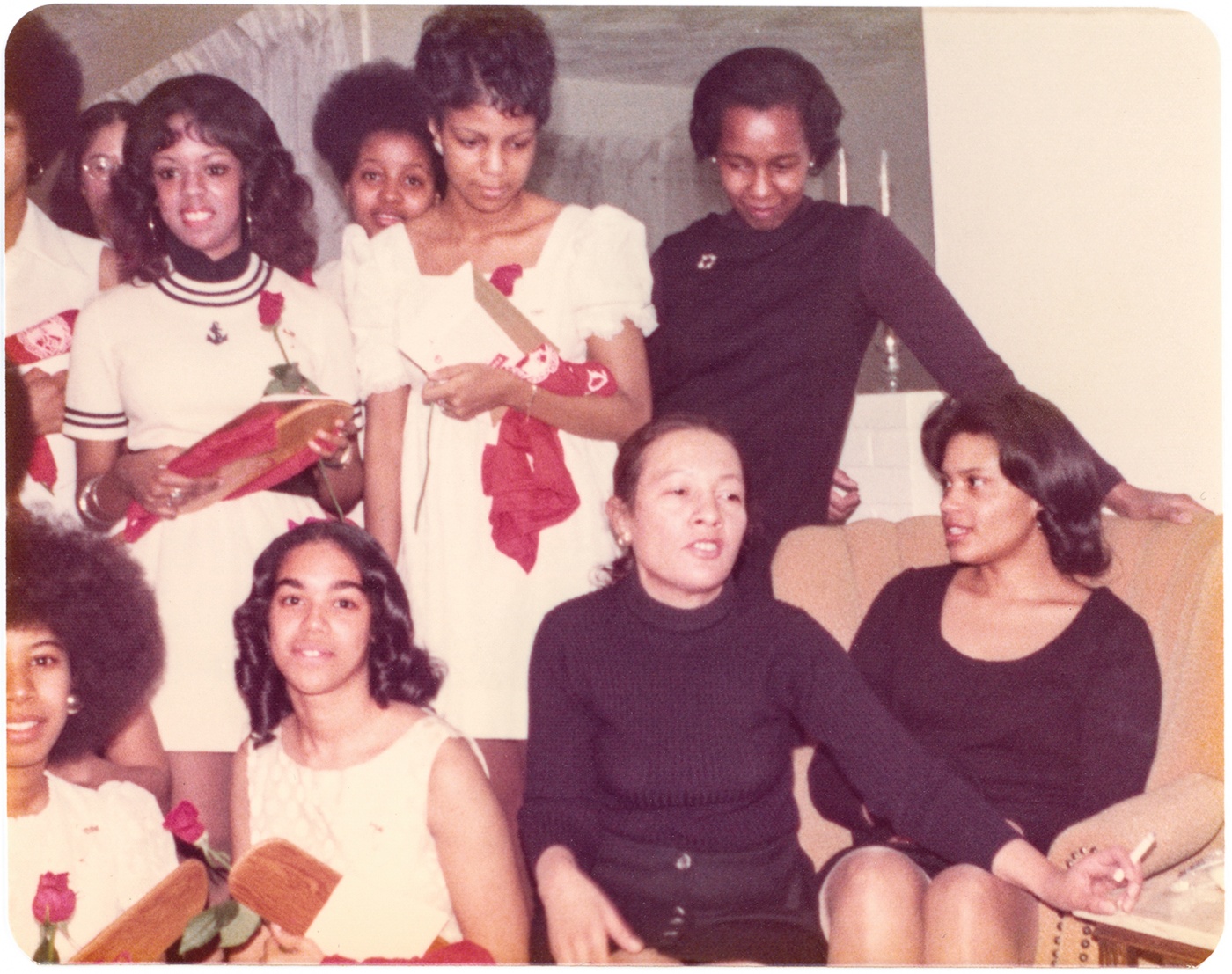 Original Brown Deltas at their induction ceremony