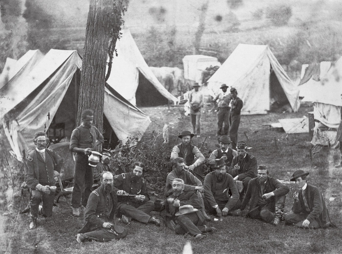 Civil War soldiers and commanders