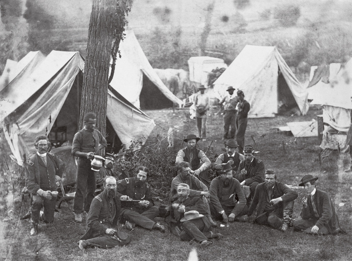 Civil War soldiers and commanders 