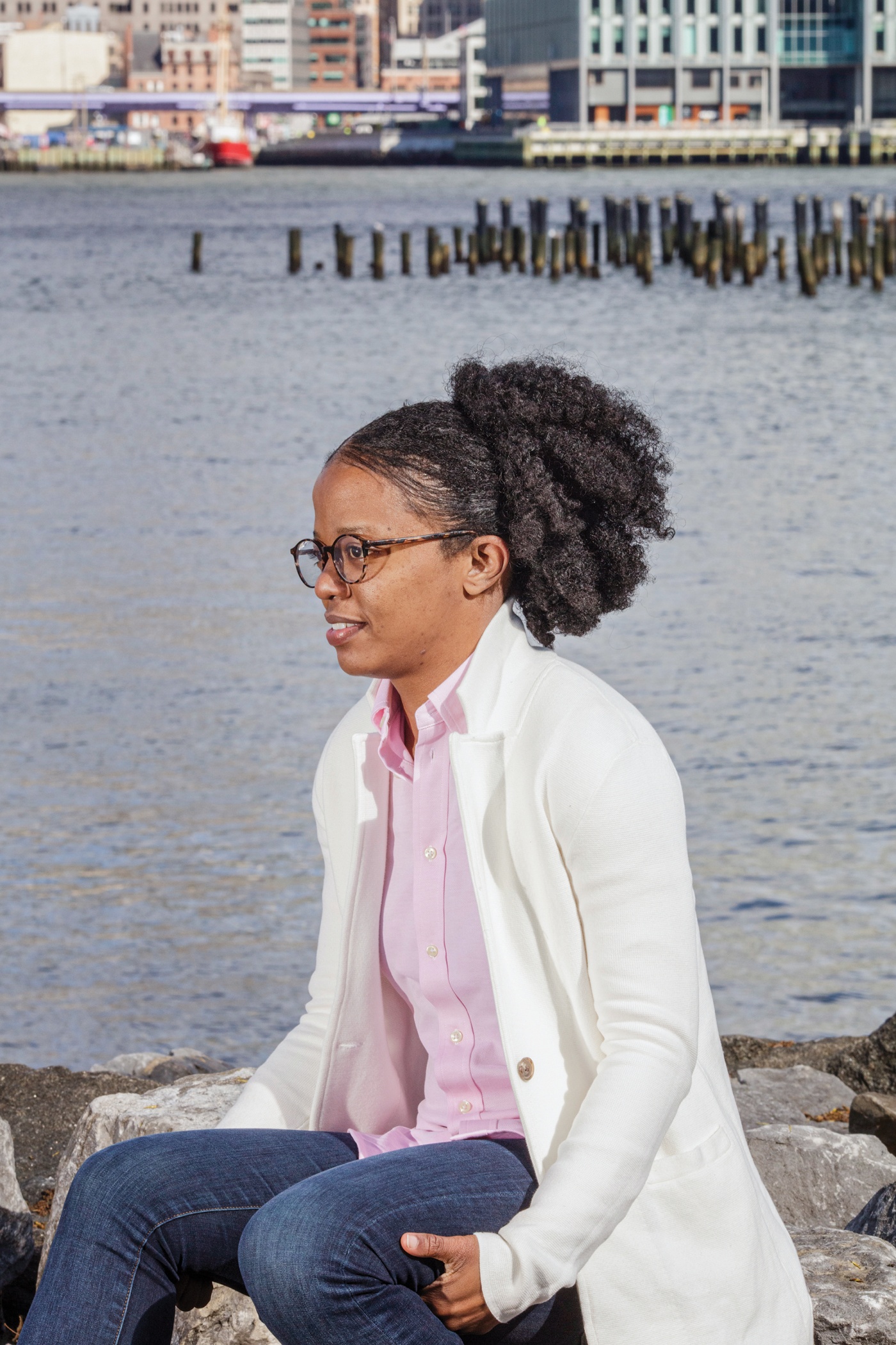 Bianca Brown at Brooklyn Bridge Park