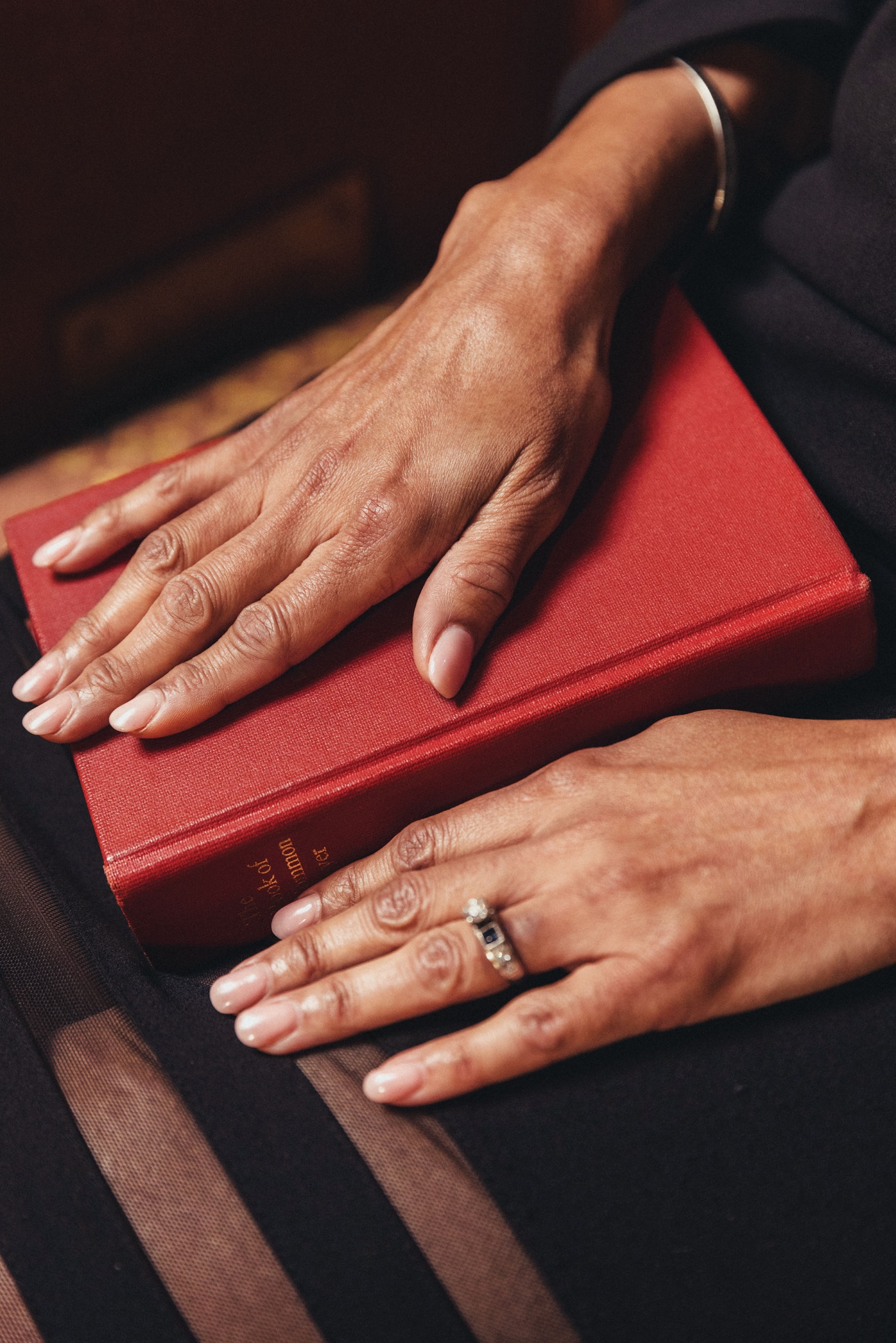 Image of Paula Clark's hands 