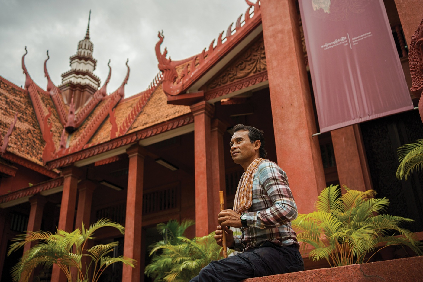 portrait of Arn Chorn-Pond