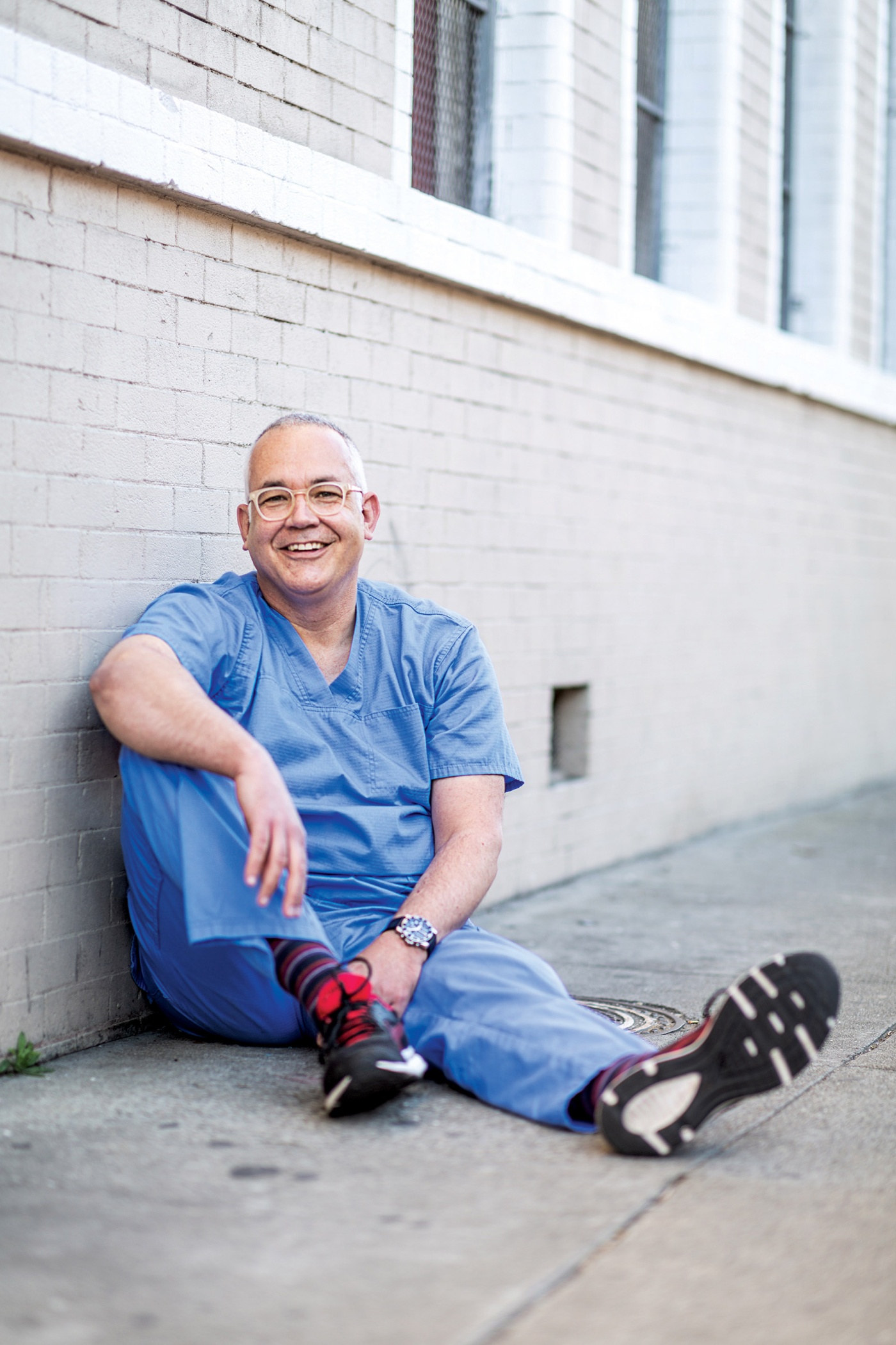 Image of Jim Gatewood on the streets of San Francisco