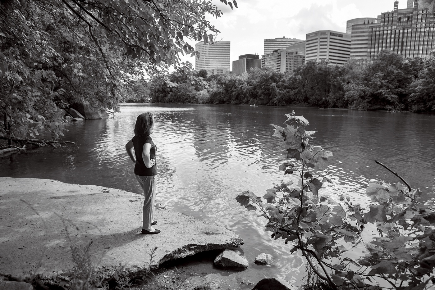 portrait of Paula Caballero ’84 in Washington DC