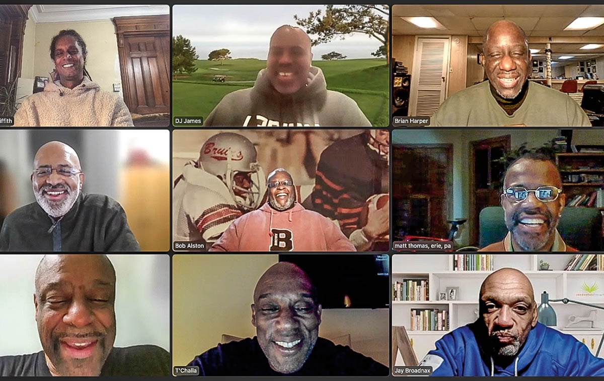 Zooming with the Fellas | Brown Alumni Magazine