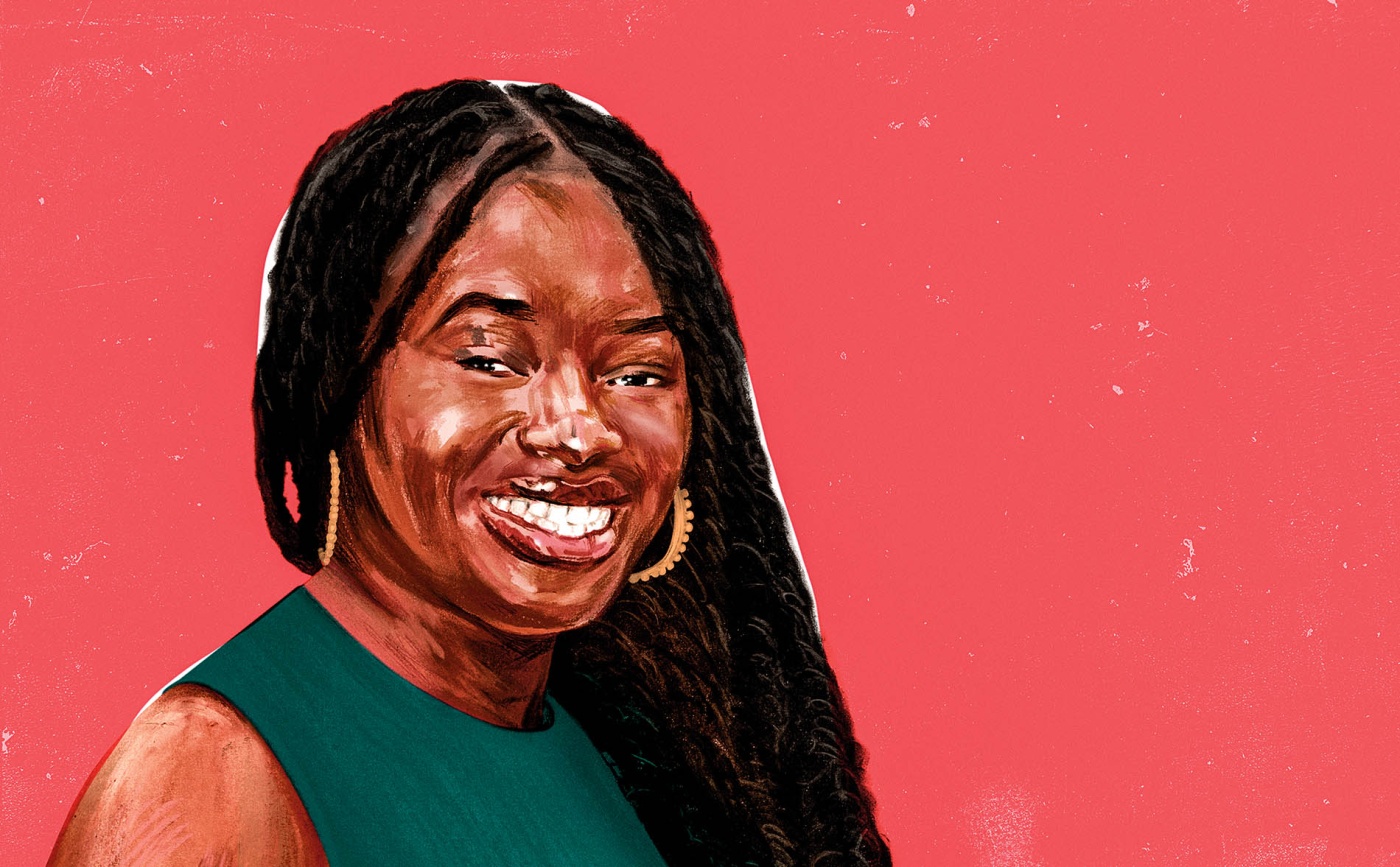Illustration by Diego Mallo of Binto Diarra