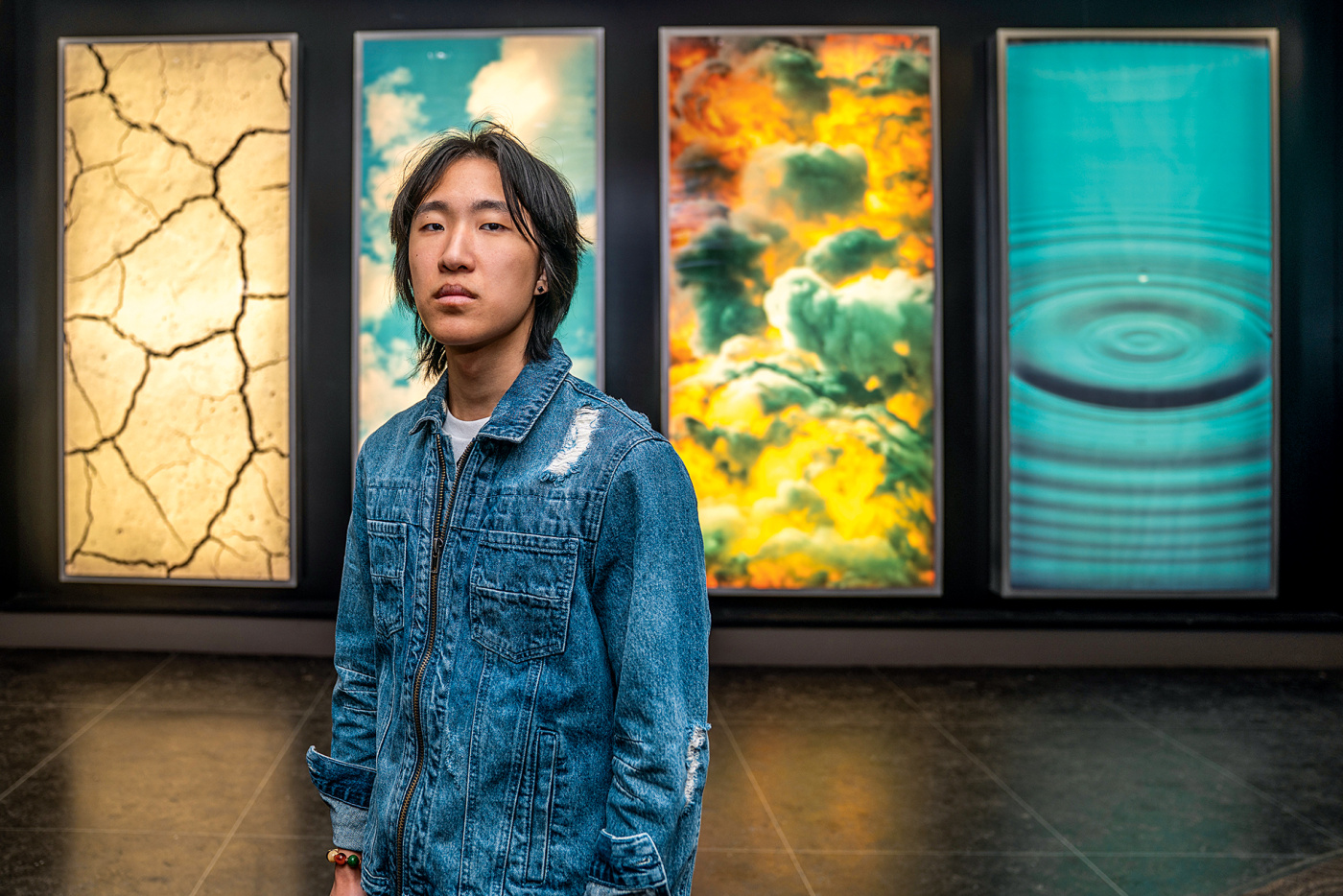 portrait of Jason Wu &rsquo;27 in Barus & Holley