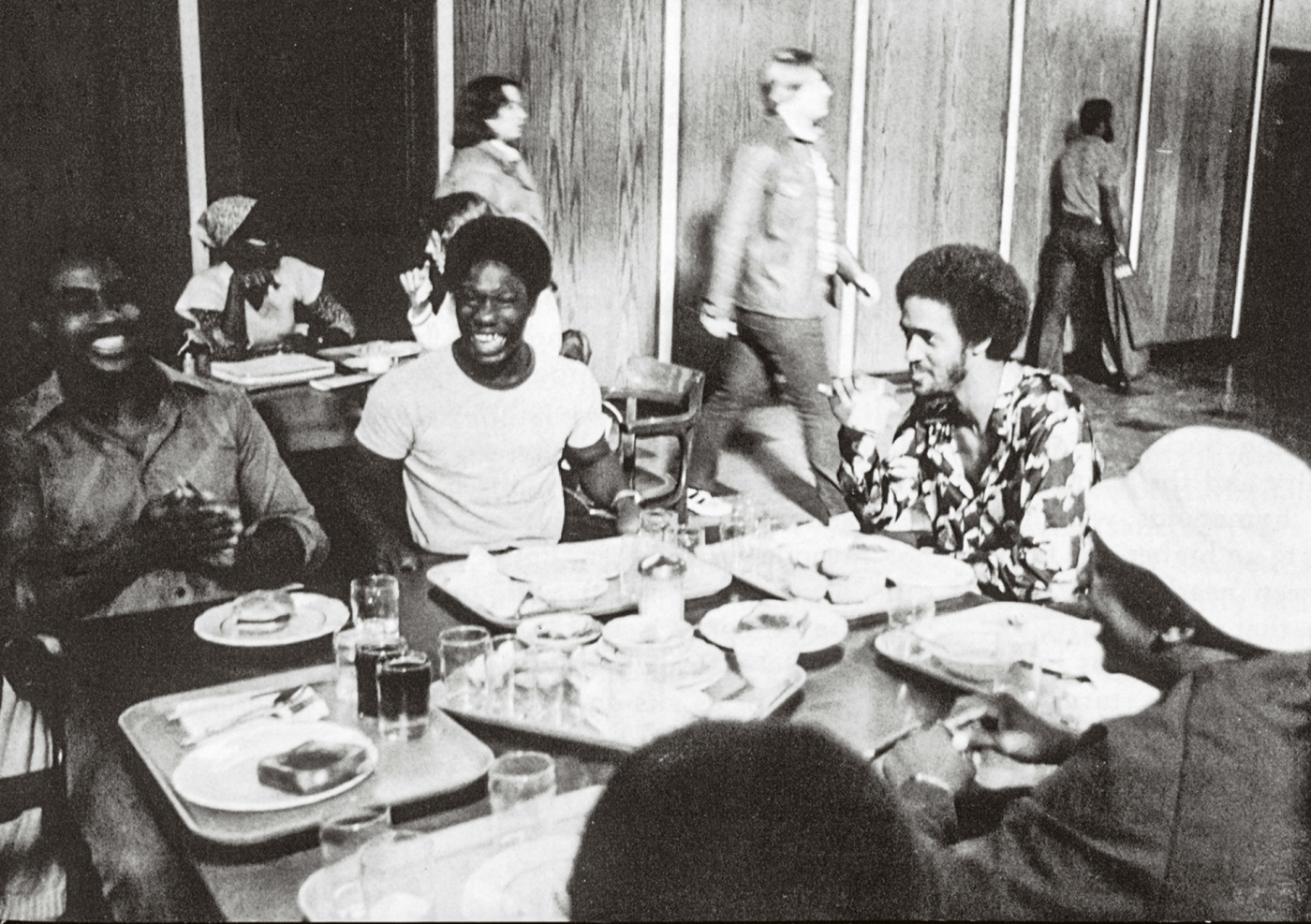 Black students at Little Africa, 1978