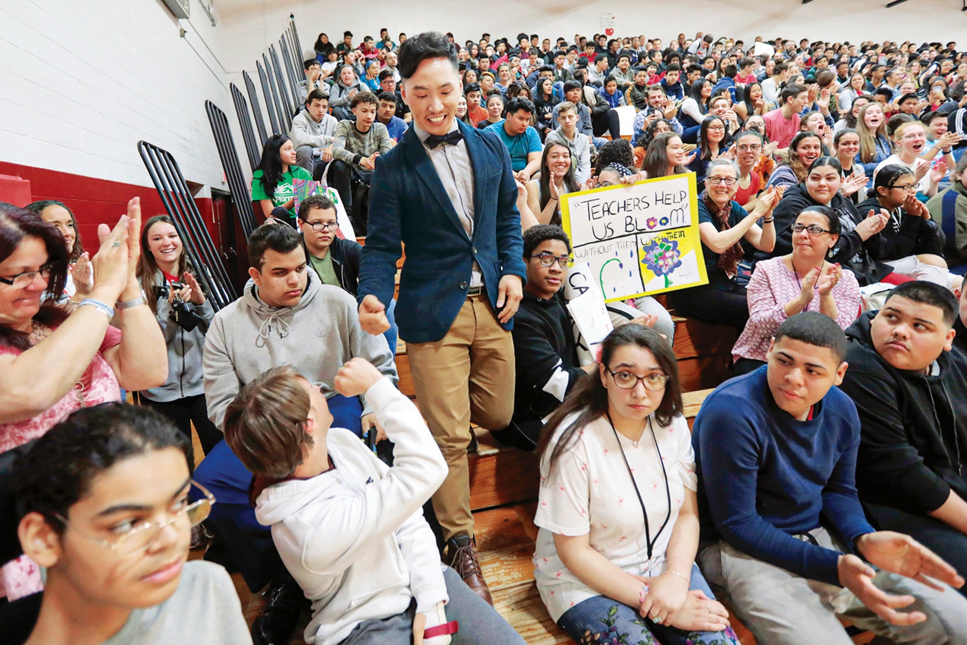 Photo of Teach of the Year, Takeru Nagayoshi ’14