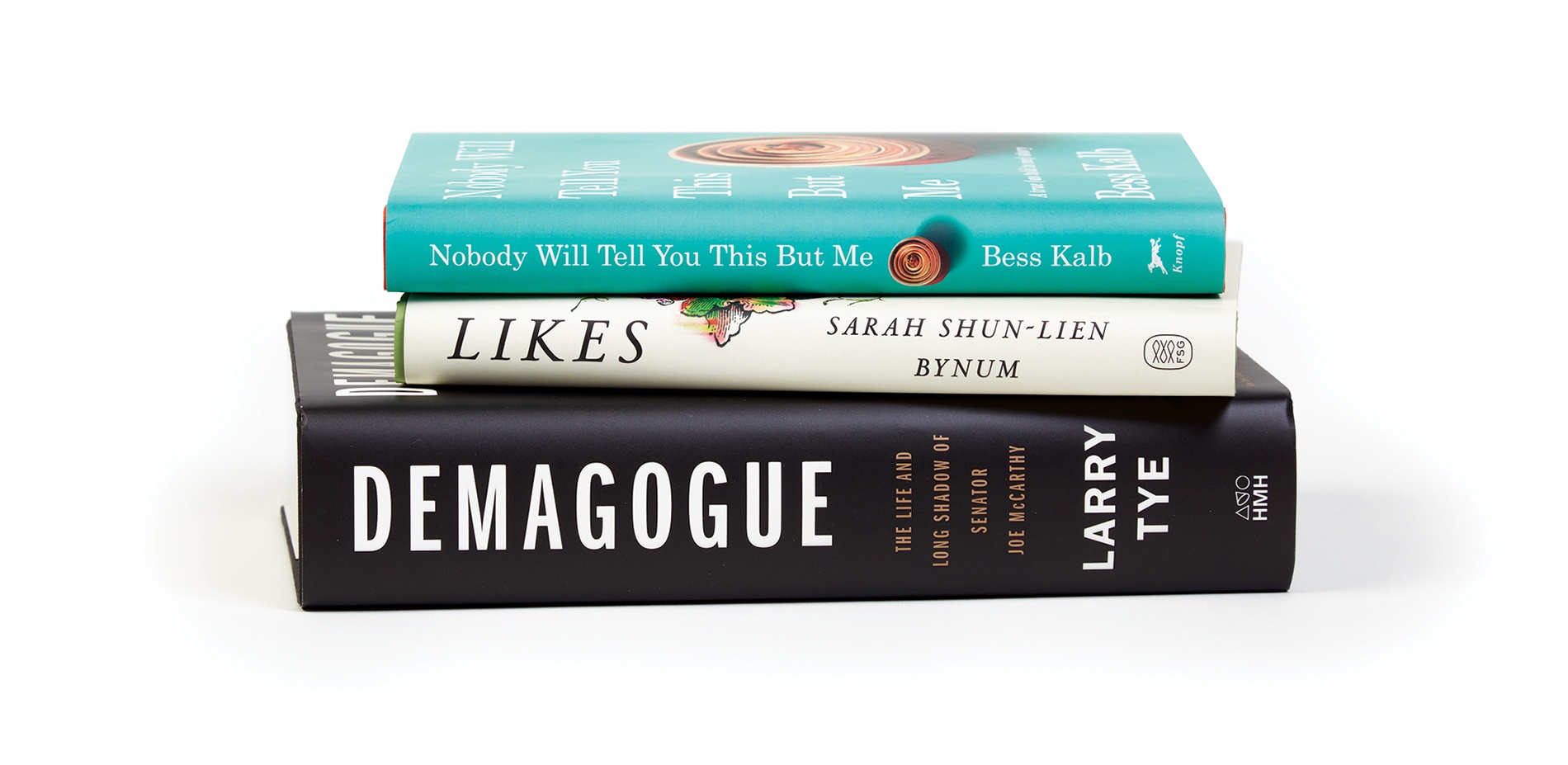 Books by Bess Kalb ’10, Sarah Shun-lien Bynum ’95, and Larry Tye ’77