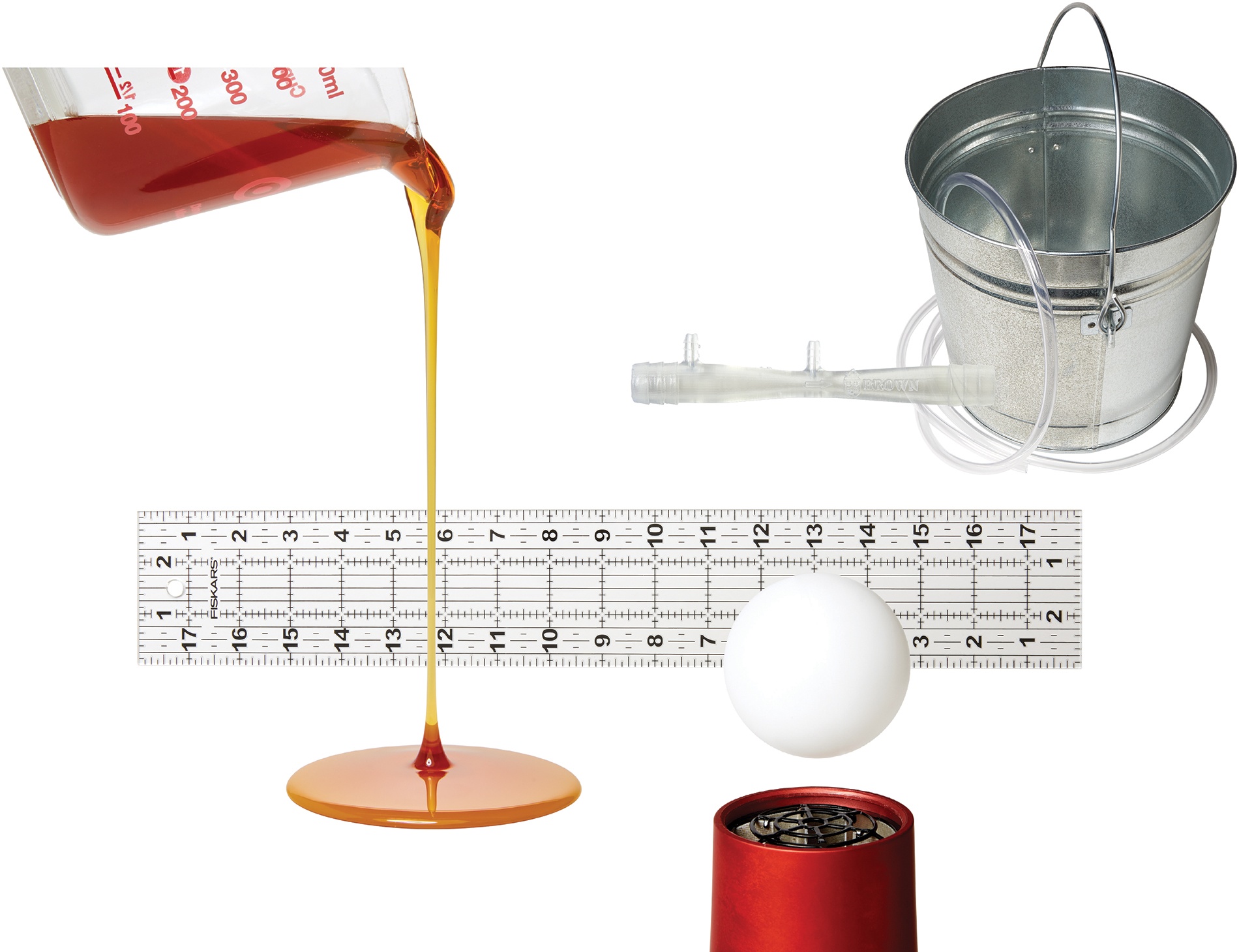 photo of at-home experiment tools