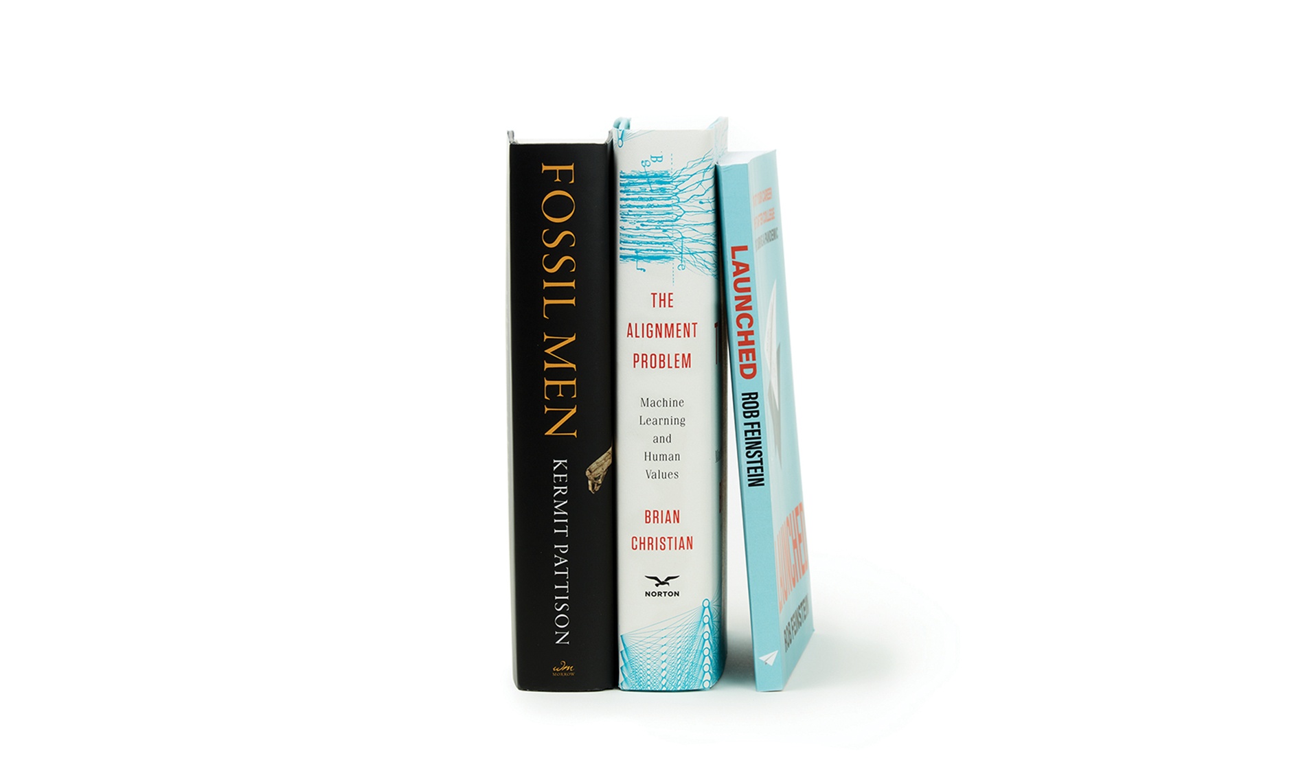 Books by Kermit Pattison ’90, Brian Christian ’06, and Rob Reinstein ’81