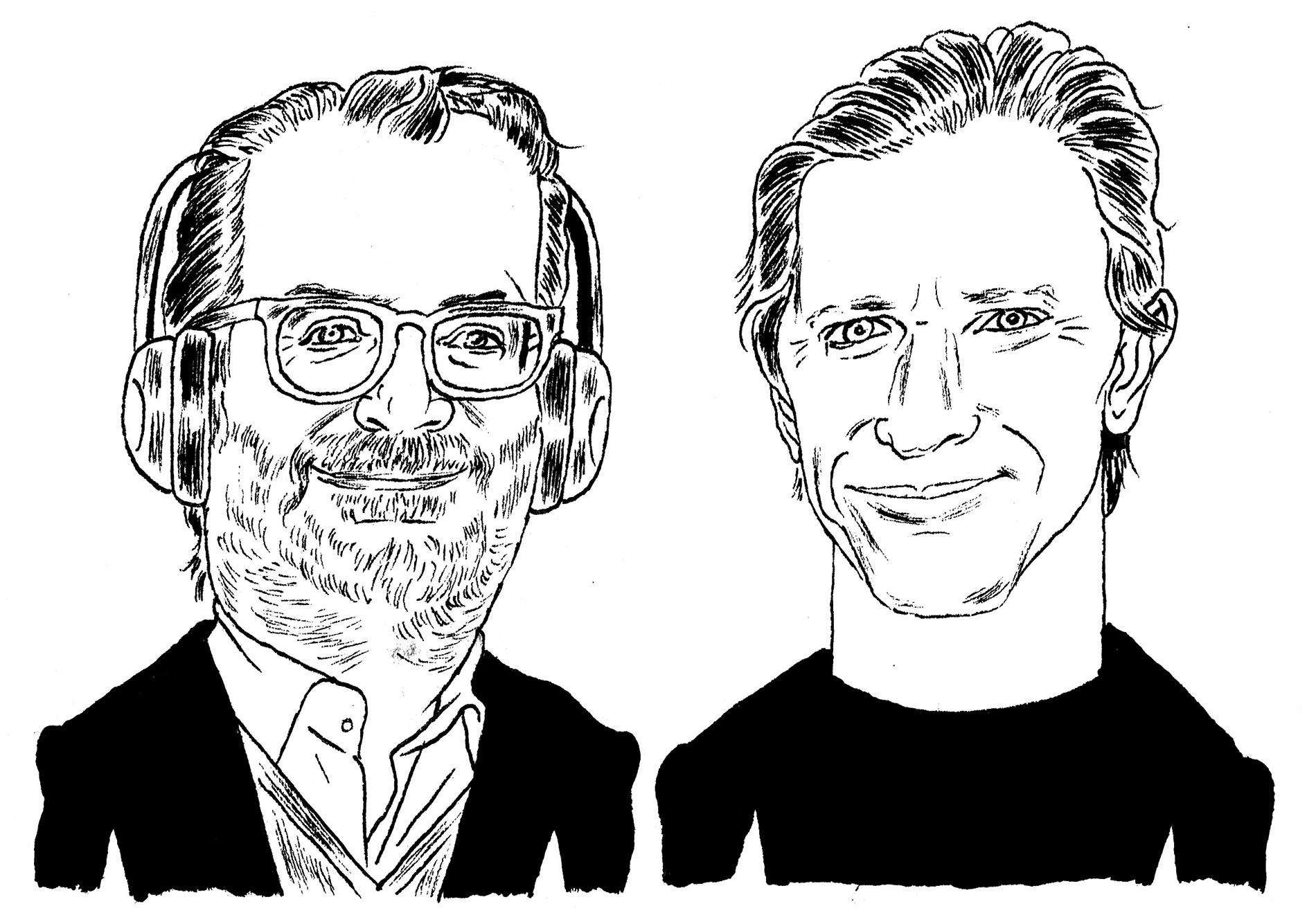 Illustration of Randall Poster and Josh Deutsch