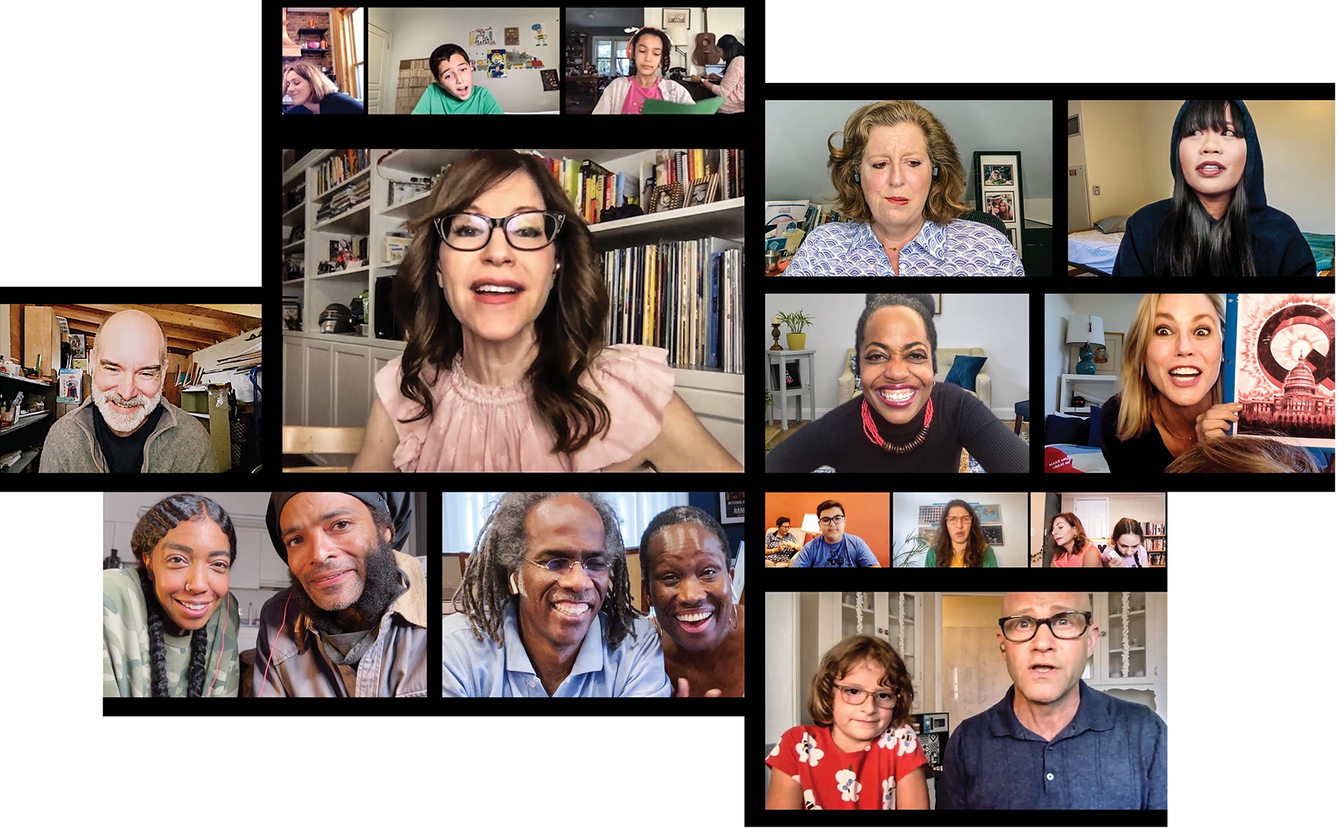 Lisa Loeb and other alums on Zoom