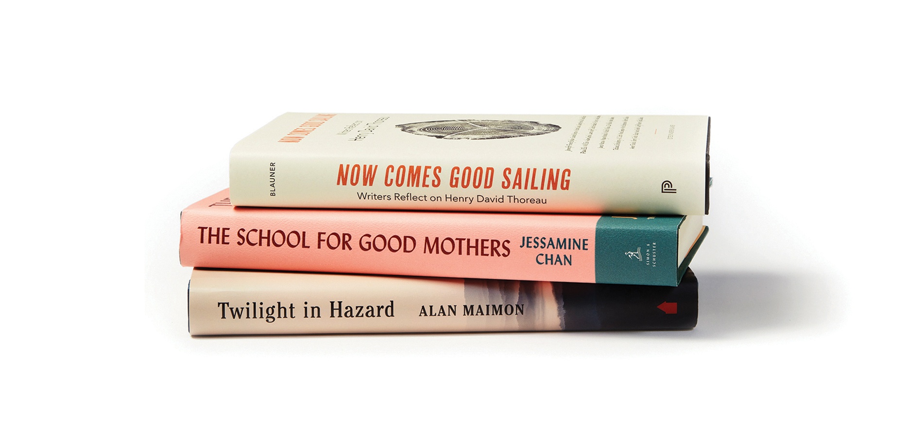 Books by Alan Maimon, Jessamine Chan, and Andrew Blauner