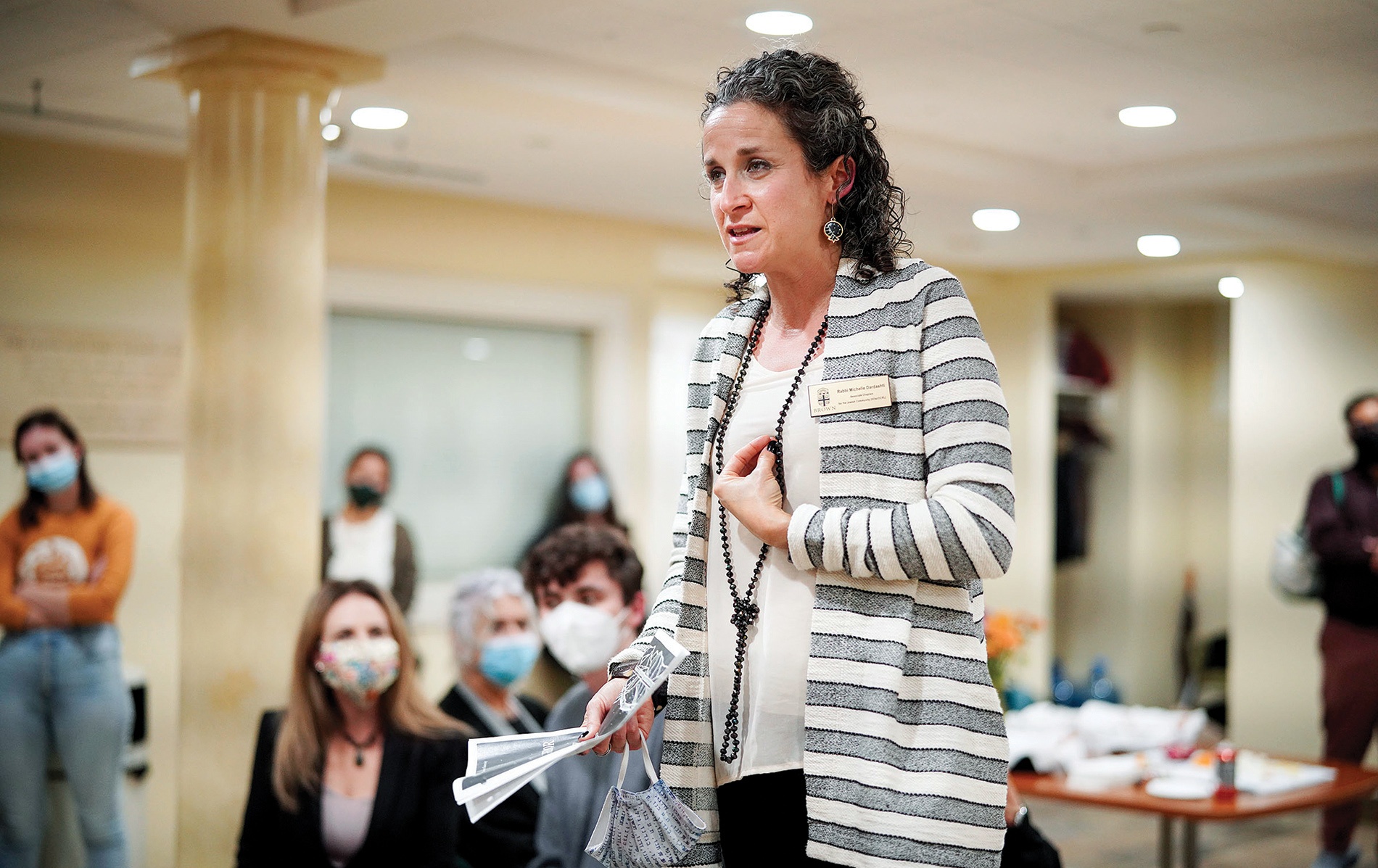 Image of Rabbi Michelle Dardashti at Brown University