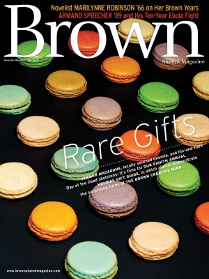 Cover of the November/December 2014 issue of Brown Alumni Magazine