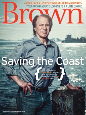 Cover of the July/August 2015 issue of Brown Alumni Magazine