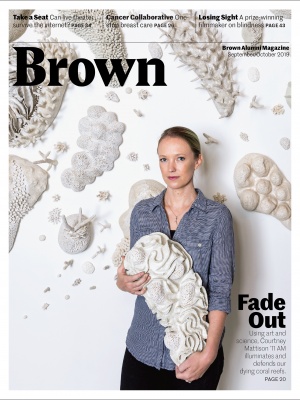 Sept/Oct 2019 cover featuring portrait of Courtney Mattison