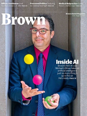 Cover image of BAM JJA ’25 featuring Michael Littman