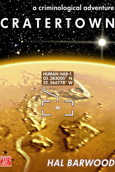 the cover shows an image of Mars
