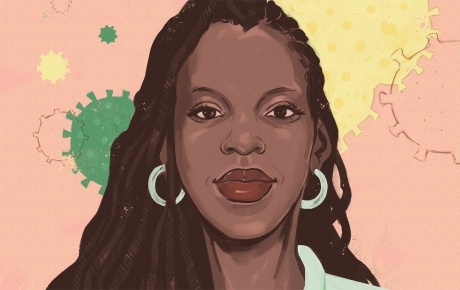 Dr. Nicole Alexander-Scott illustration by Noa Denmon