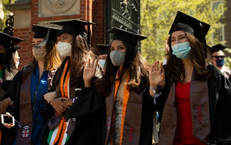 Image of 2021 Brown graduates by Nick Dentamaro