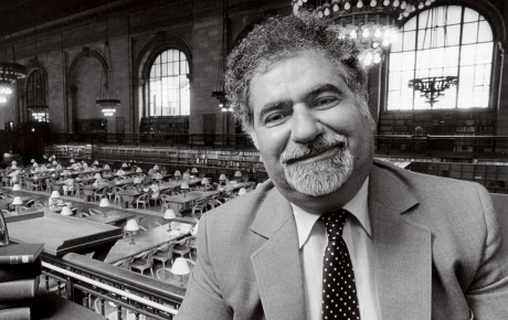 portrait of Vartan Gregorian in the NYPL