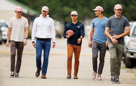 Image of Reiley Higgins, Eric Armagost, Patrick O’Neill, Dan Giovacchini, and Alex Quoyeser