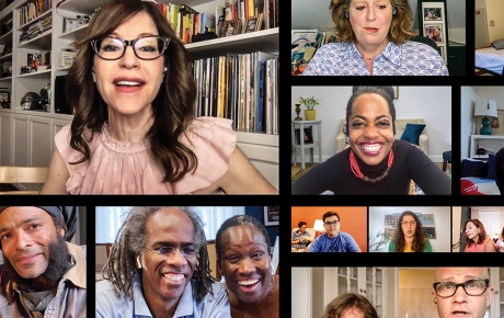 Lisa Loeb and other alums on Zoom