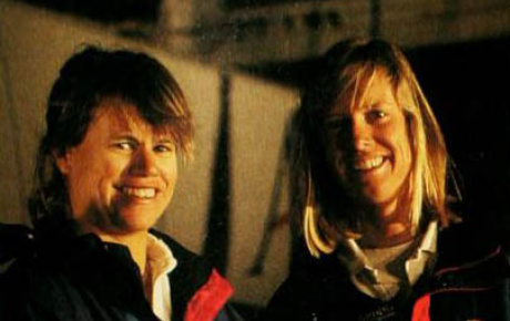Hannah Swett and Melissa Purdy